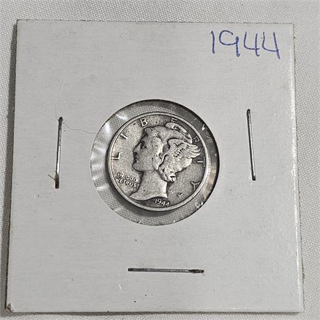 1944  Mercury Dime Silver