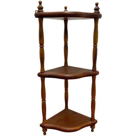 3-Tier Corner Wall Shelf