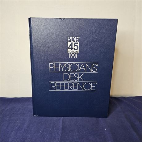 1991 Physicians Desk Reference Book