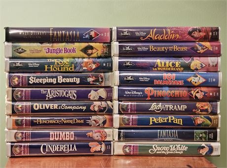 Disney VHS Lot 1