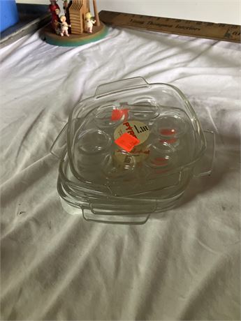 Pyrex escargot baking dish set
