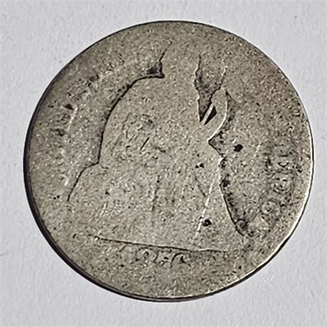 Seated Liberty Dime 1876
