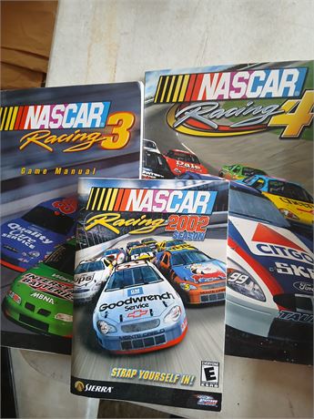 3 NASCAR books