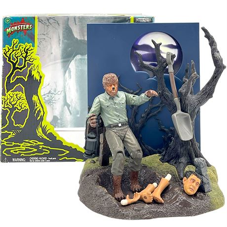 Lon Chaney Jr. as Wolf Man Universal Studios Monsters Action Figure