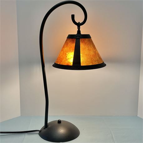 Mica Hanging Metal Table Lamp