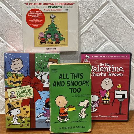 Sealed Charlie Brown Christmas Collection and More