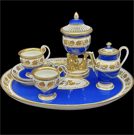 Antique Limoges Tête-à-Tête Coffee/Tea Set
