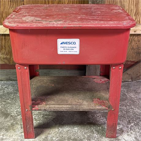 Neso 20 Gallon Solvent Electric Pump Parts Washing Station
