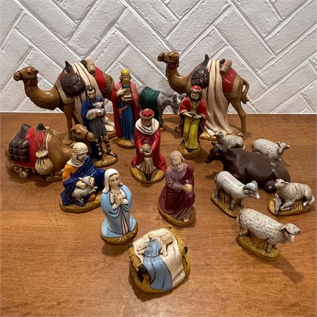 Large Nativity Set Figurines