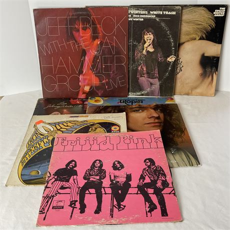 Psychedelic, Blues, and Classic Rock Vinyl Records