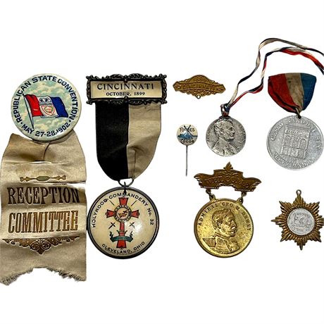 Antique / Vintage Political & Other Pins