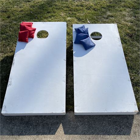Regulation Size Corn Hole Boards and Bags (see description)