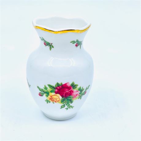 Royal Albert 'Old Country Roses' Porcelain Petite Posey Vase