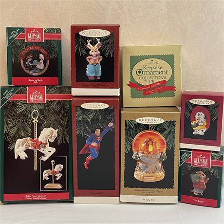 Collection of Hallmark Keepsake Ornaments