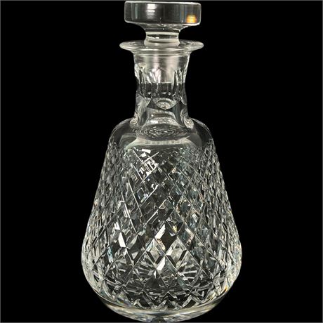 Vtg Astral Cut Crystal Decanter