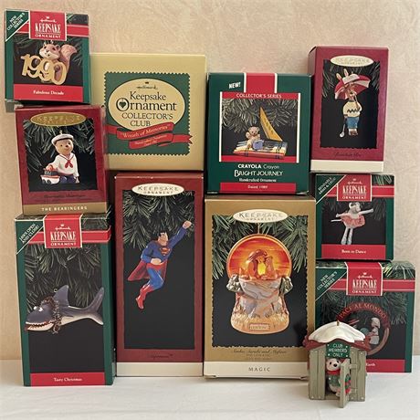 Collection of Hallmark Keepsake Ornaments