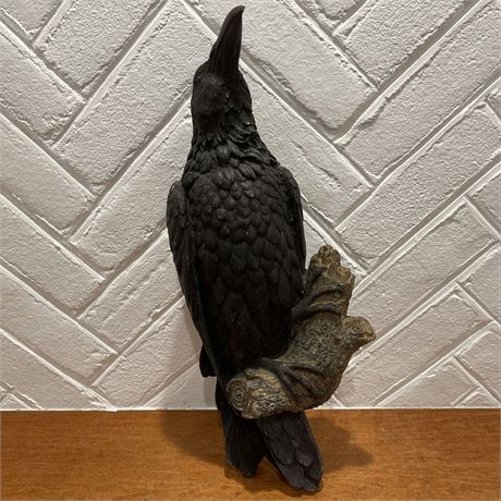 Toscano "The Raven's Perch" Gothic Wall Hanging Sculpture
