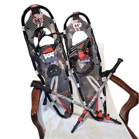 Mountain Profile Snowshoes with Poles