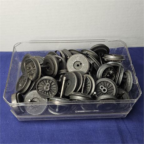 Train Wheels~Box of Replacement Parts