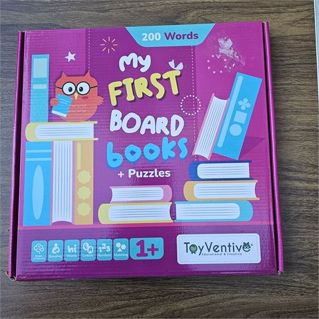 Toy Ventive My First Board Books + Puzzles.