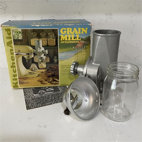 Vintage KitchenAid Grain Mill Attachment - Model GM