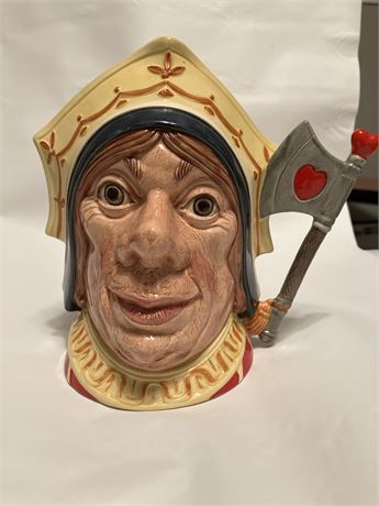 Royal Doulton character jug of "The Red Queen" from the Alice in Wonderland ser