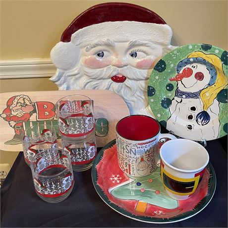 Christmas Dishes - Royal Norfolk and Others