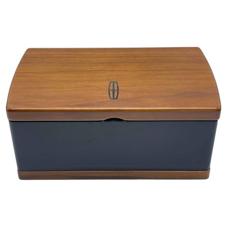 Limited Edition Lincoln Advertising Jewelry Box with Side Drawer