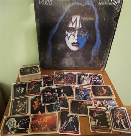 KISS collectable cards and Album