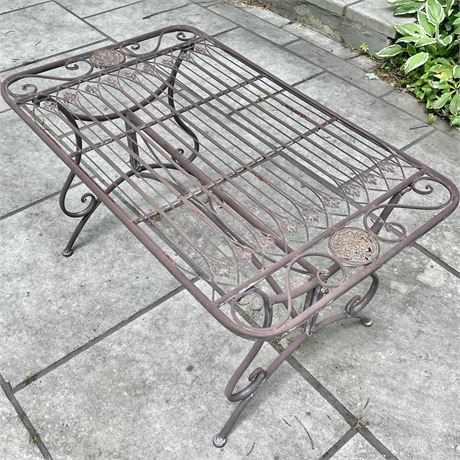 Safavieh Wrought Iron Patio Coffee Table