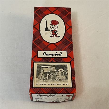NIB Campbell Scale Model Ho-Branch Line Water Tank No. 372