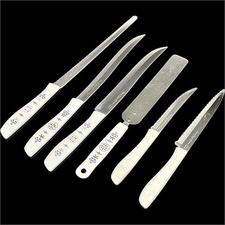 MCM Ekco Vanadium Knives and Icing Spatula
