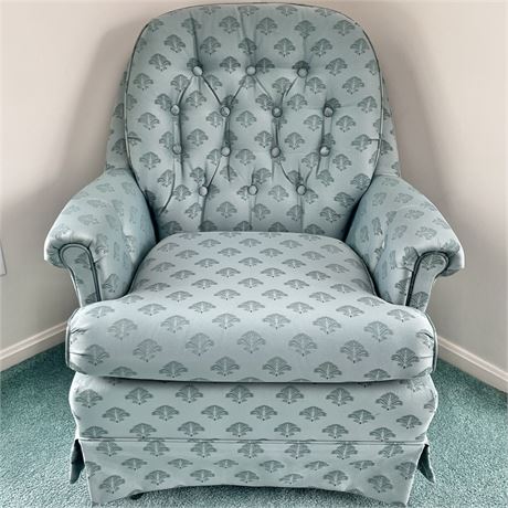 Tufted Upholstered Swivel Rocking Chair by Best Chairs, Inc Basista Furniture