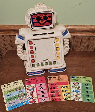 Playskool "Alphie II"  Vintage 1985 Teaching Robot