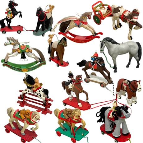 2005-2013 Hallmark Horse Ornaments