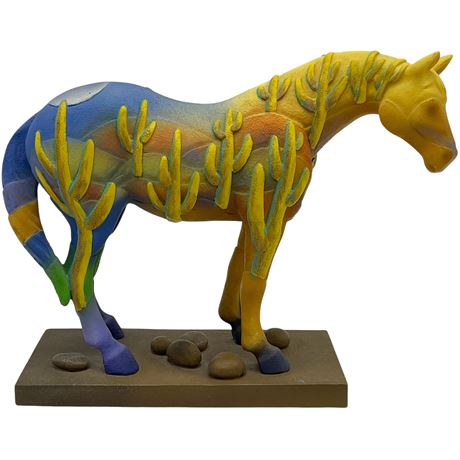 2005 Trail of Painted Ponies "Saguaro Stallion" Figurine by John Geryak