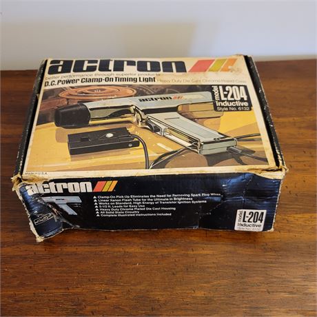 Actron timing gun