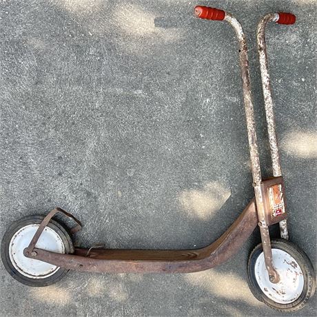 Vintage Radio Flyer Metal Scooter