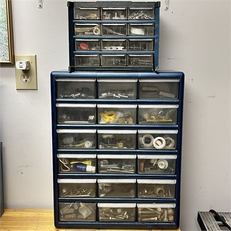 Misc. Small Parts in Organizers