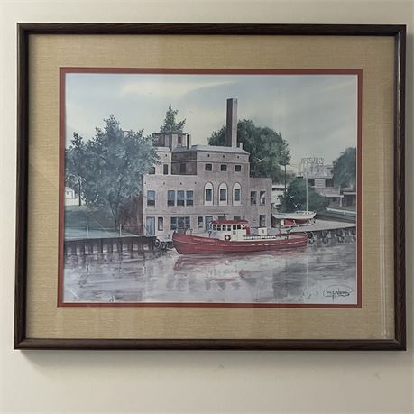 Craig Petersen Framed Lithograph - Numbered