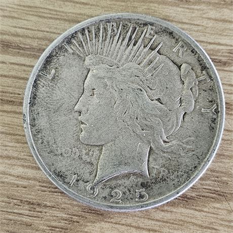 1925  Peace Silver Dollar