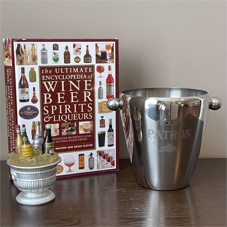 Bar/Charcuterie Must Haves - Ice Bucket, Cheese Knives, & Ultimate Encyclopedia