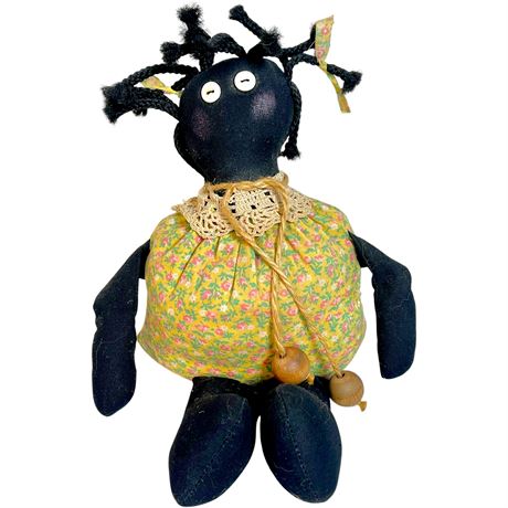 Vintage Black Americana Mammy Rag Doll