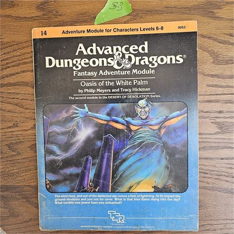 Dungeons Dragons Oasis of the White Palm
