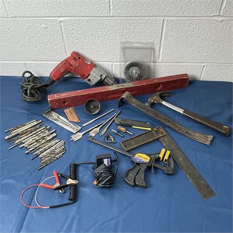 Milwaukee Magnum Hole Shooter Power Tool with Other Miscellaneous Tools