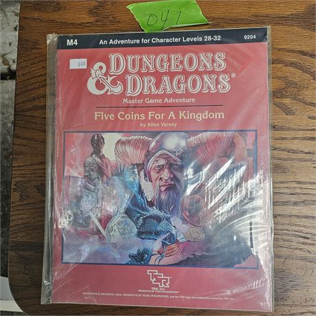 DUNGEONS DRAGONS  Five Coins For A Kingdom