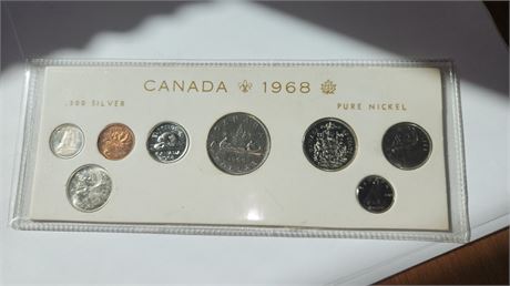 1968 Canada Coin set