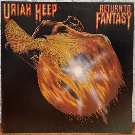 1975 Uriah Heep "Return to Fantasy" Vinyl Record