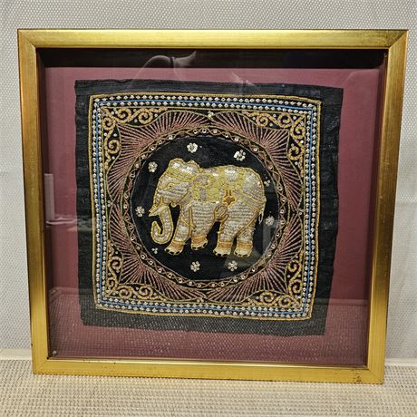 Kalaga Elephant Tapestry-Beautifully Framed