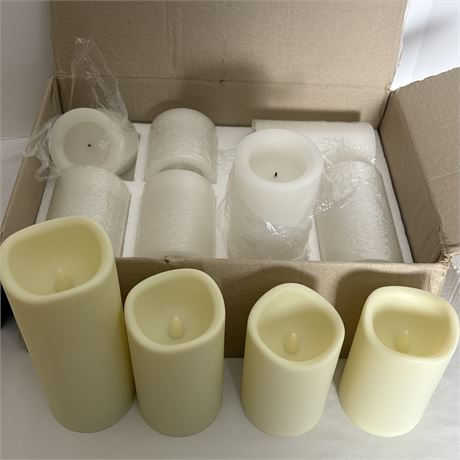 Flameless Battery-Operated Candle Lot